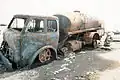 Iraqi TZ-500 fuel truck destroyed during Operation Desert Storm, 1991