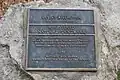 Registered Natural Landmark plaque
