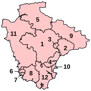 2010-2024 constituencies in Devon