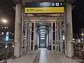 Integrated access from the MRT station to the Bundaran HI Astra Transjakarta BRT station.