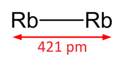 ball model of dirubidium