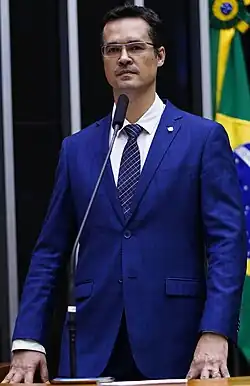 Federal Deputy Deltan Dallagnol (NOVO) from Pato Branco