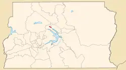 Location of Varjão in the Federal District