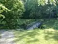 Bridge near the inn along creek
