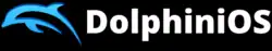 A dolphin logo next to the text DolphiniOS