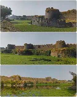 Double Fortification & Moat of Gulbarga fort