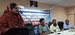 Dr.Faiza Abbasi speaking in CALEM course orgnaised by UGC-HRDC AMU Aligarh at Malappuram Centre