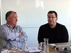 Dr Tom Ryan and Grant Robertson, MP