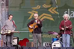 Druhá Tráva performing in 2014