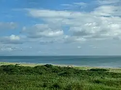 Dunes on the coast at Mosney