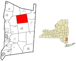 Location of Stanford, New York