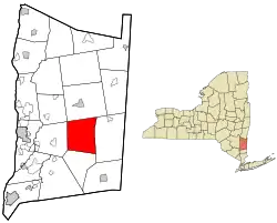 Location of Union Vale, New York