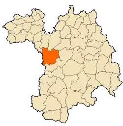 Location within Sétif Province