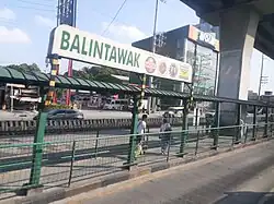 Balintawak bus stop