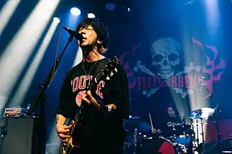 Takeshi Hosomi performing with Ellegarden at Koko in London, 2025