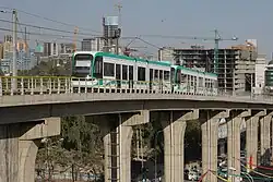 Light rail in Addis Ababa