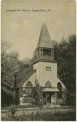 Presbyterian Church on an old postcard