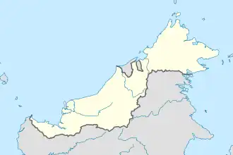 Victoria is located in East Malaysia