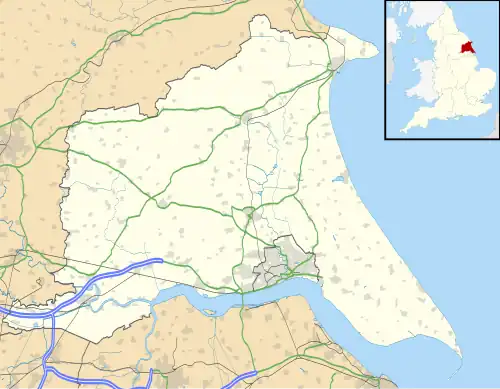 Howdendyke is located in East Riding of Yorkshire