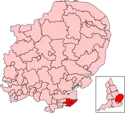 Map of constituency