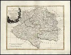 1781 map of Eastern Europe