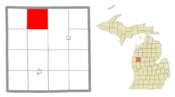 Location within Lake County