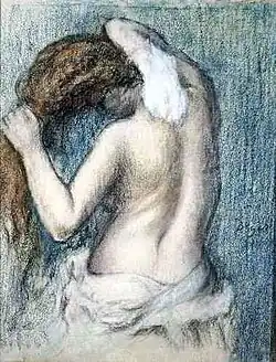 Woman Washing, c. 1906, by Edgar Degas.