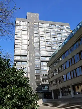 View from George Square of the tower