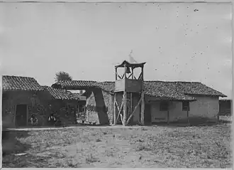 The church photographed by the French Army in July 1916