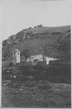 The church photographed by the French Army in June 1916