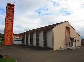 The church in Faulquemont