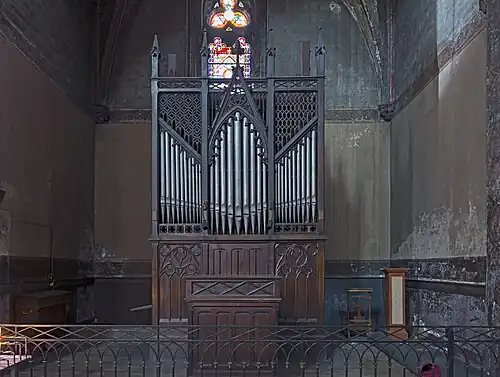 Choir organ.