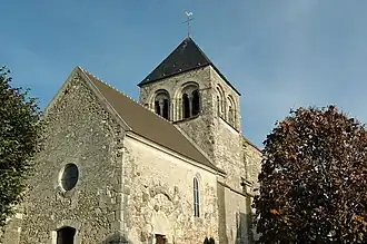 The church of Celles-lès-Condé