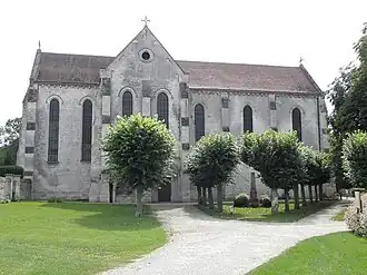 The church in Saint-Jean-aux-Bois