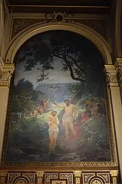 &quot;Baptism of Christ&quot; in the Baptistry