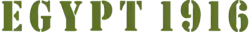 Egypt 1916
