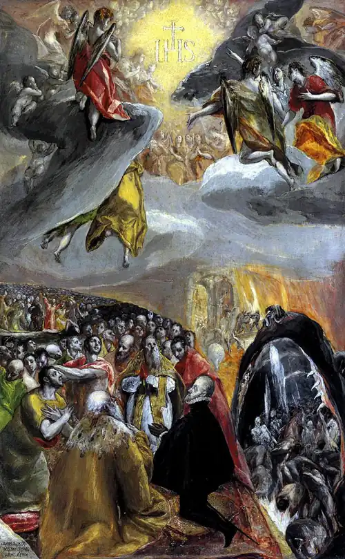 3. The Adoration of the Name of Jesus, by El Greco, 1577–80