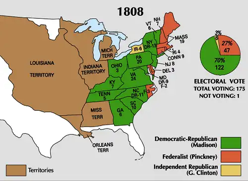 Electoral College map