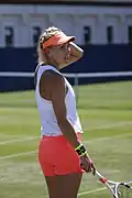 Former WTA No. 13 Elena Vesnina[c]