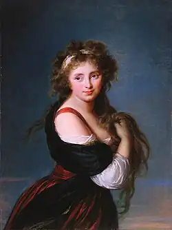 Portrait of Hyacinthe Gabrielle Roland, 1791