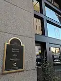 Plaque at the 4th Street entrance of the Endicott Building