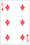 6 of diamonds