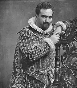 Enrico Caruso as the Duke in Rigoletto, 1904
