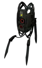 3D render of Wilson, an optional companion character in Entropy: Zero 2 that can be carried by the player to the end of the game.