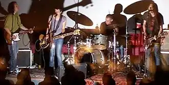 Eric's Trip performing on stage