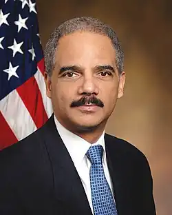 Eric Holder Attorney General (announced December 1, 2008)[103]