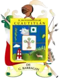 Coat of arms of Cuautitlán de García Barragán