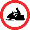 No snowmobiles