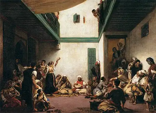 Jewish Wedding in Morocco by Eugène Delacroix