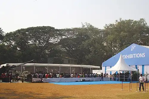 Queue for Exhibitions